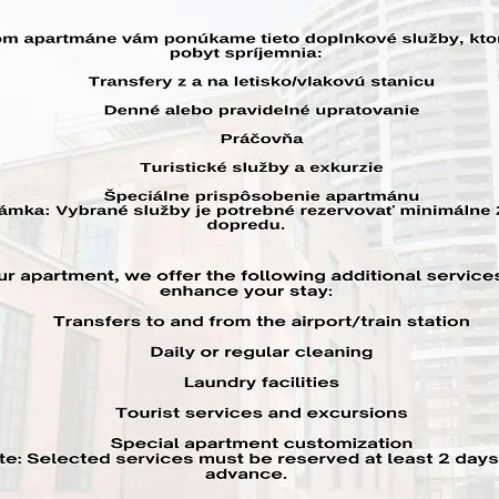 Skau Gajova Family Two Bedroom With A Terrace Free Parking *